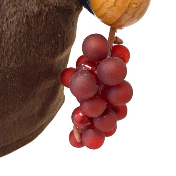 Large Holiday Nutcracker Holding Grapes and Bottle Target Limited Edition 2009 - Picture 15 of 15